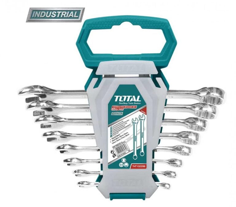 TOTAL - SET DE 8 CHEI COMBINATE - 6-19MM (INDUSTRIAL)
