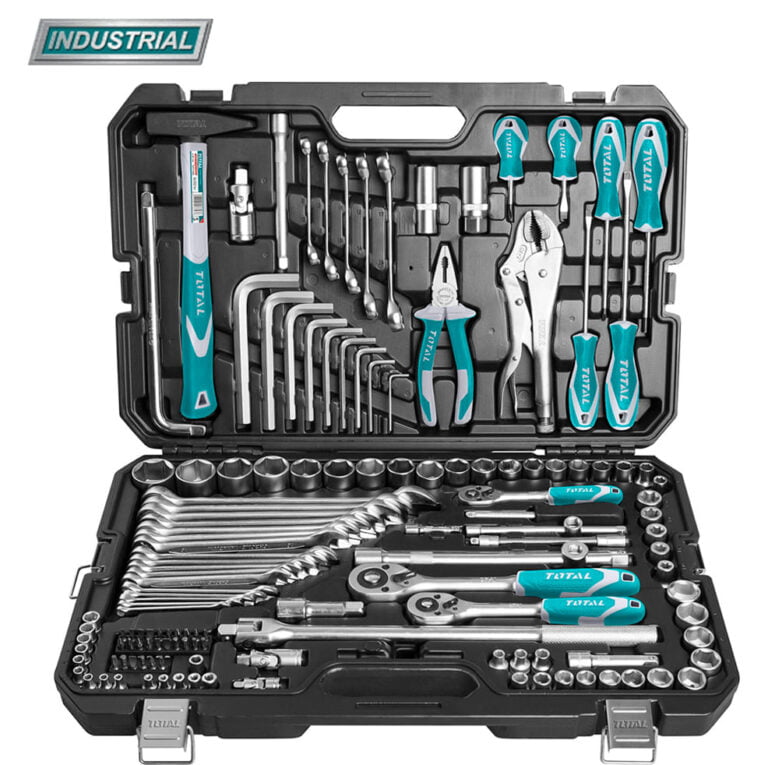 TOTAL - TRUSA DE SCULE - 142 PIESE (INDUSTRIAL)
