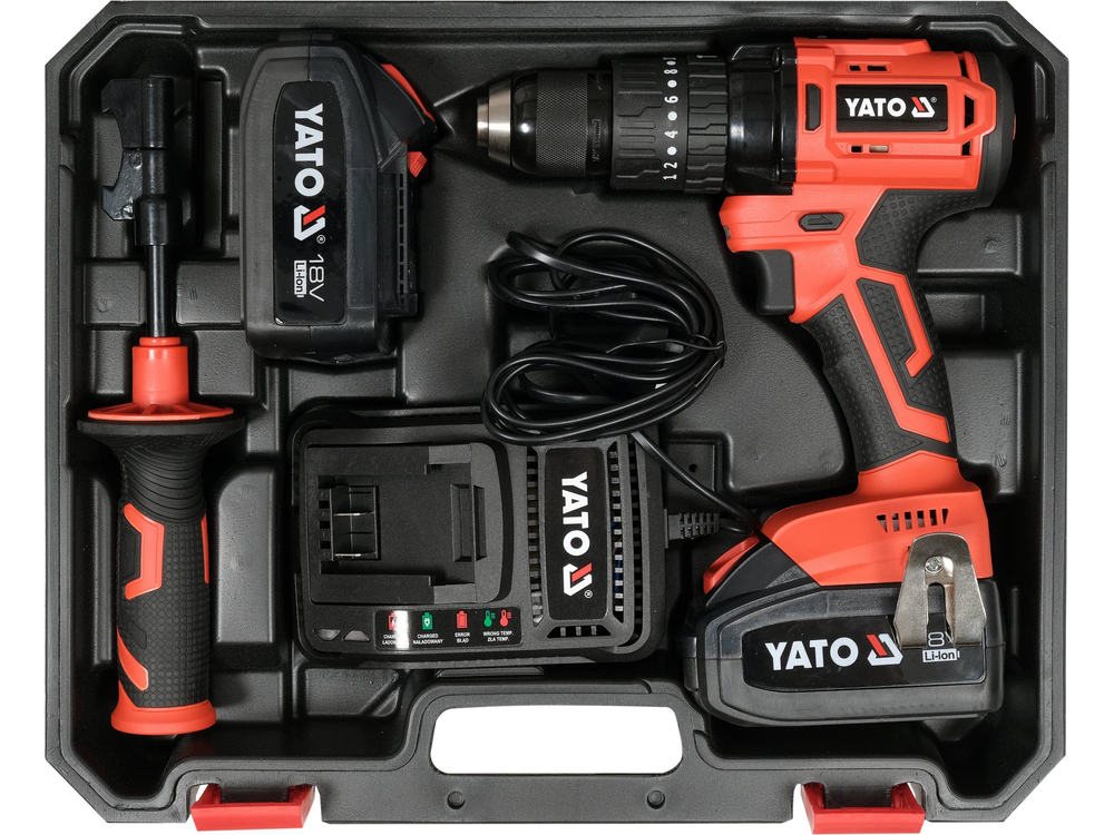 AUTOFILETANTĂ CU PERCUȚIE 18V, 75NM, 2X3,0AHX-YATO - imagine 5
