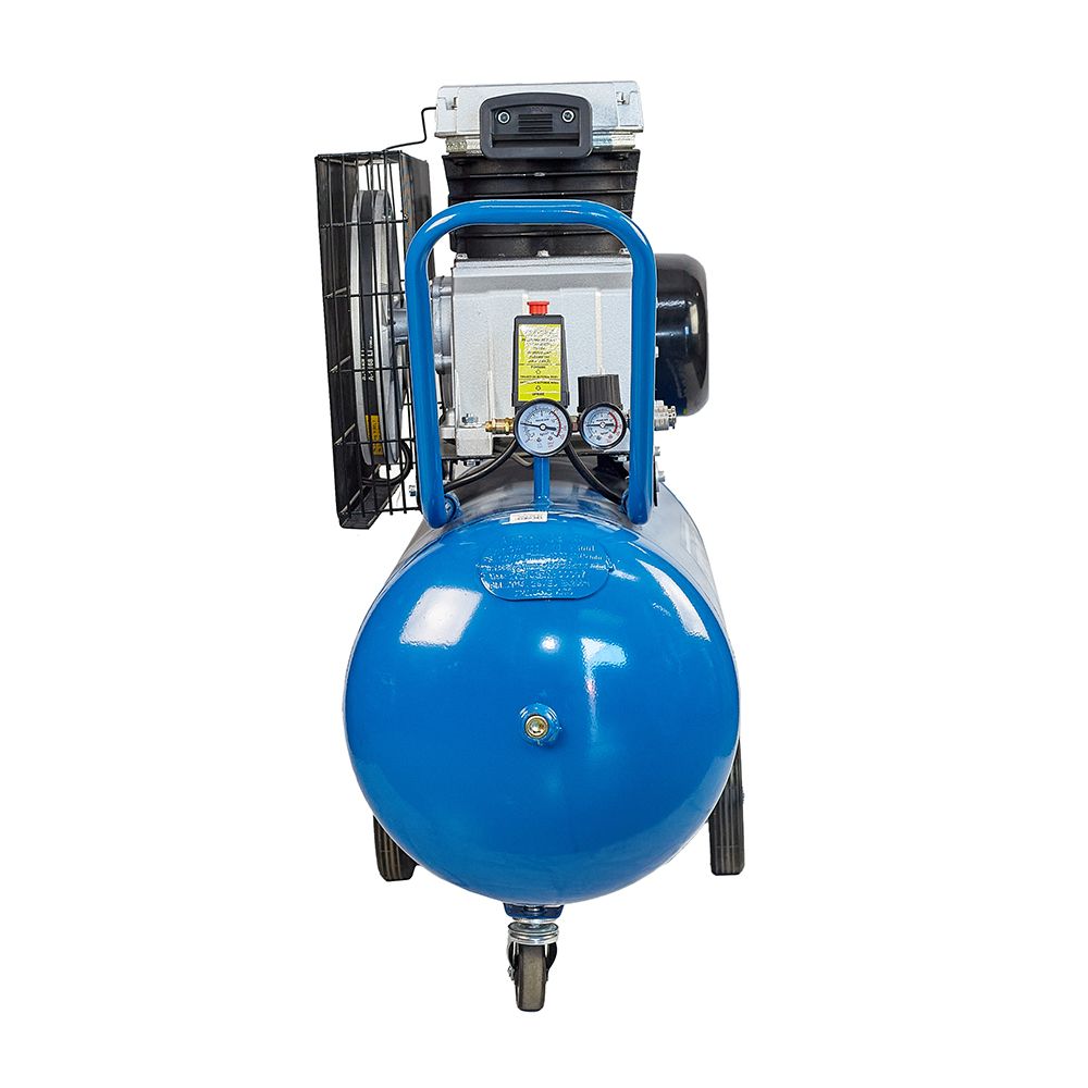 Compresor cu piston CP-100/375 AC debit aer refulat 250L/min P-10bari volum vas 100L 2.2kW 230V ENERGO - imagine 2