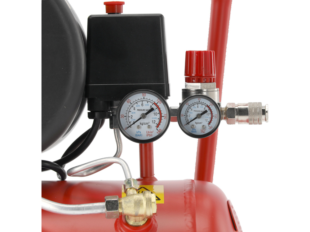 Compresor Aer YATO 24L, 8 BAR, 1500W - imagine 4