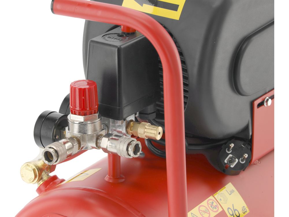 Compresor Aer YATO 24L, 8 BAR, 1500W - imagine 5