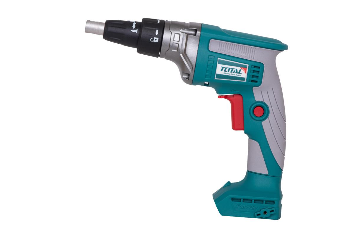 TOTAL - Surubelnita fara fir pentru gips carton - 20V - 1/4HEX (Nu include acumulator) - imagine 2