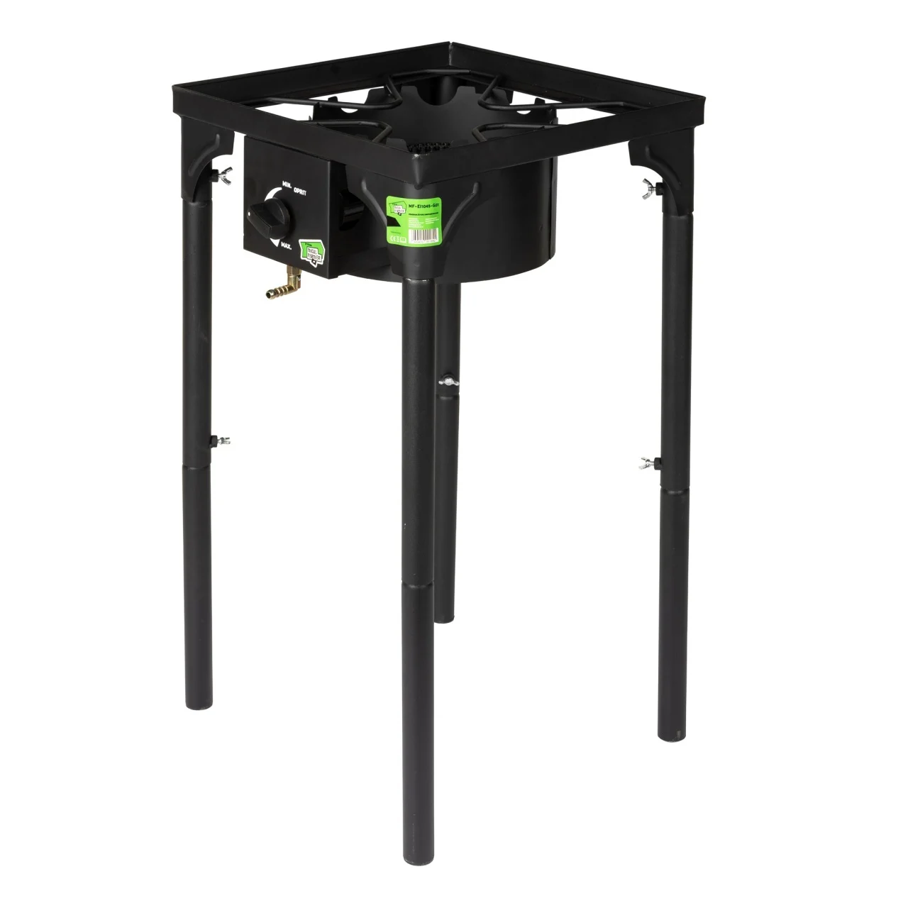 Pirostrie patrata Micul Fermier, putere termica 6kW, 1 arzator, inaltime ajustabila 72/42 cm - imagine 4