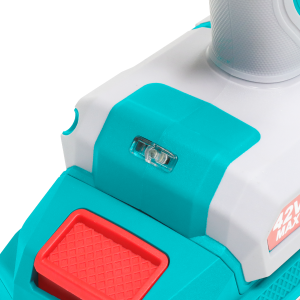 TOTAL - Masina de gaurit cu impact - 42V CU 47 acesorii (Include acumulator, incarcator) - imagine 4