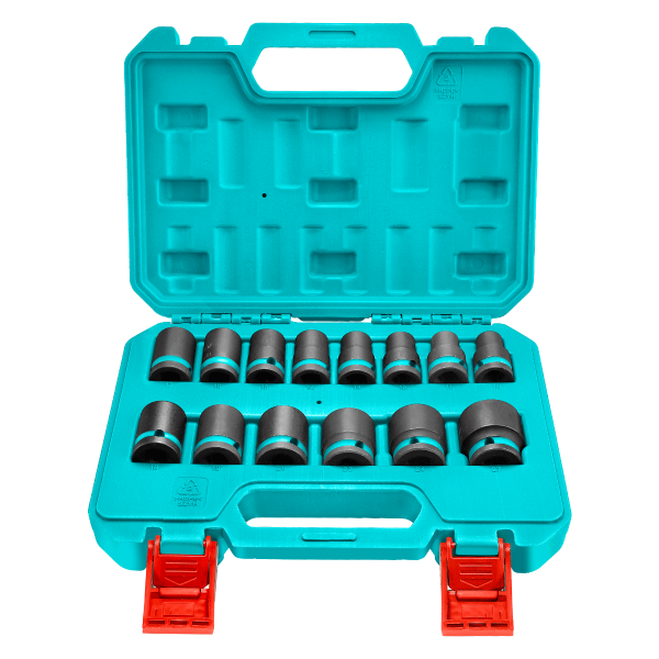 TOTAL - Set tubulare de impact 14 piese, 1/2" - imagine 2
